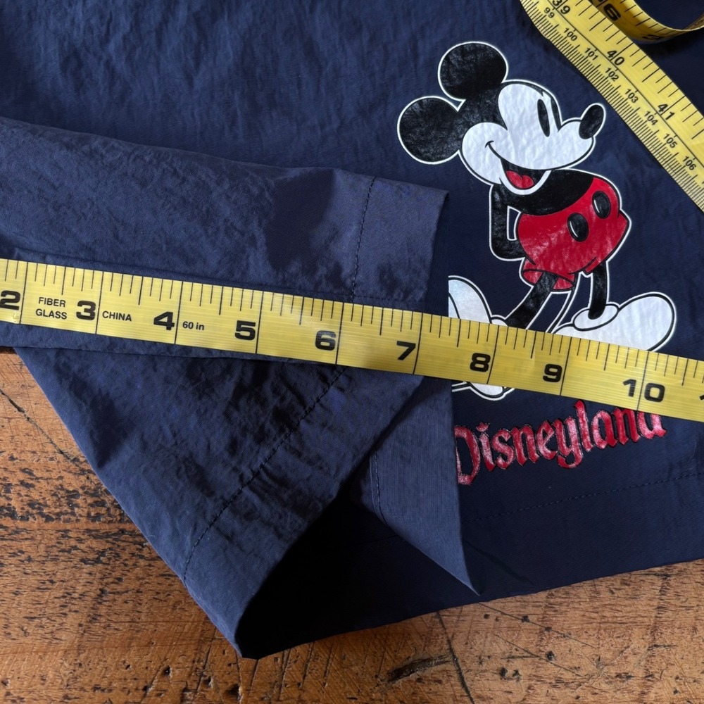 NWT Disneyland Mens Dark Navy Blue Mickey Mouse Swim Board Shorts Size Large - Picture 8 of 9